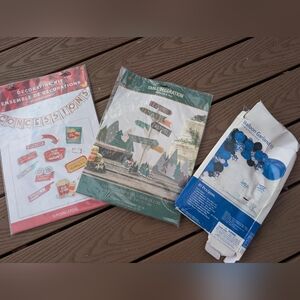 Party Decoration Kits with Blue Balloon Garland